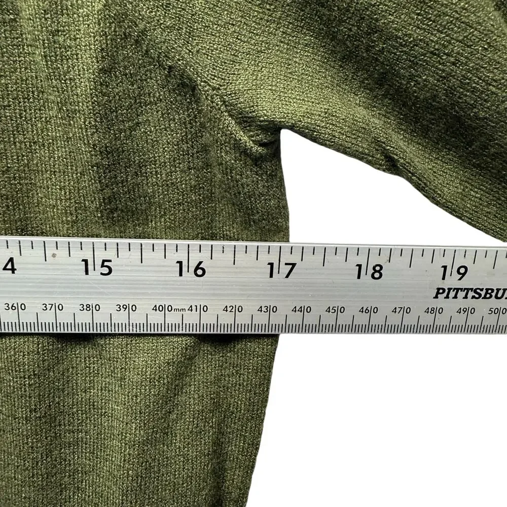NWT Sam Edelman Two-Piece‎ Look Long Sleeve Sweater Dress Green Size XS